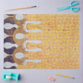 Beethoven Frieze (detail), Gustav Klimt Tissuepapier (Craft)