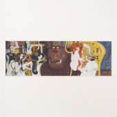 Beethoven Frieze (detail), Gustav Klimt Yogamat (Voorkant (horizontaal))