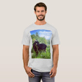 Beethoven Gedrukt Shirt (Voorkant volledig)