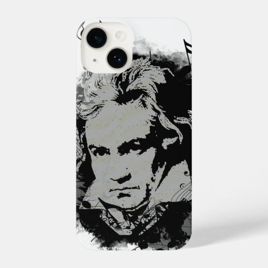 Beethoven German Music Composer Musician iPhone Hoesje (Achterkant)