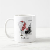 Beethoven Grappige Cadeaus T-shirts Mokken Kaarten (Links)