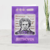 BEETHOVEN groetenkaart Kaart (Voorkant)