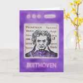 BEETHOVEN groetenkaart Kaart (Gele Bloem)