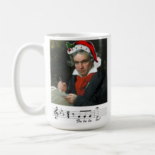 Beethoven Holiday Mok (Links)