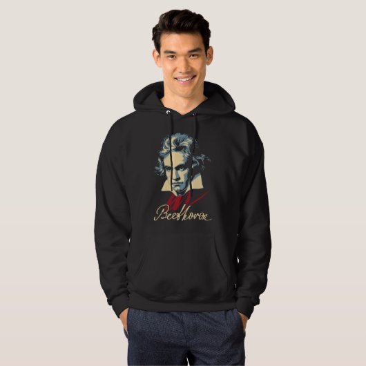 Beethoven Hoodie (Voorkant volledig)