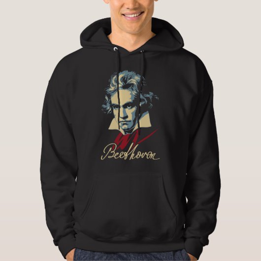 Beethoven Hoodie (Voorkant)