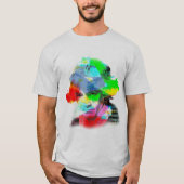 Beethoven in kleur t-shirt (Voorkant)