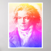 Beethoven in kleuren poster (Voorkant)