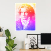 Beethoven in kleuren poster (Thuiskantoor)