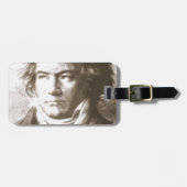Beethoven in Sepia Bagagelabel (Voorkant horizontaal)