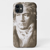 Beethoven in Sepia Case-Mate iPhone Case (Achterkant)