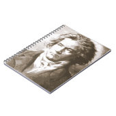 Beethoven in Sepia Notitieboek (Linkerzijde)
