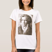 Beethoven in Sepia T-shirt (Voorkant)
