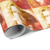 Beethoven in  stijlprint cadeaupapier (Rol Hoek)