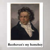 Beethoven is mijn Poster van de huisjongen (Voorkant)