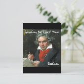 Beethoven Klassiek Collectie Briefkaart (Staand voorkant)
