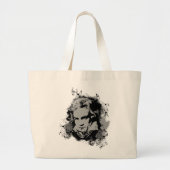Beethoven Klassieke muziekcomponist Song Writer Grote Tote Bag (Voorkant)