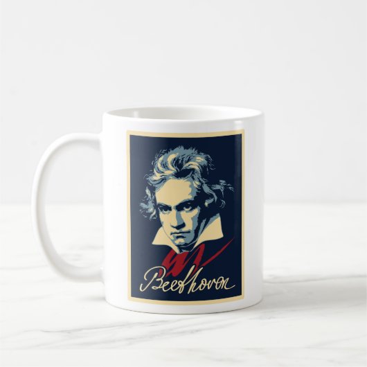 Beethoven Koffiemok (Links)