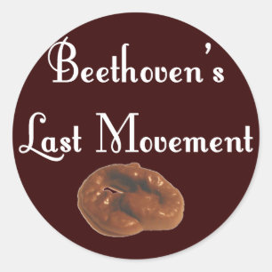 Beethoven Last Movement Ronde Sticker