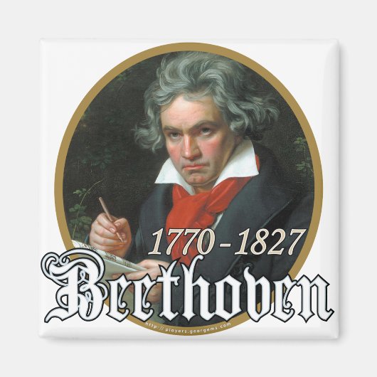 Beethoven Magneet (Voorkant)