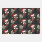Beethoven Mahler Tchaikovsky klassieke kerst Inpakpapier Vel (Voorkant)