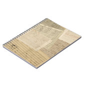 Beethoven Manuscript Medley Spiral Notebook Notitieboek (Linkerzijde)
