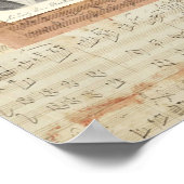 Beethoven Manuscripts Poster (Hoek)
