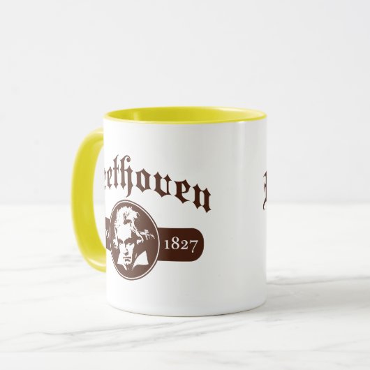 Beethoven Mok (Voorkant links)