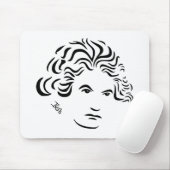 Beethoven Mousepad Muismat (Met muis)