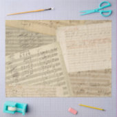 Beethoven Music Manuscript Medley Tissuepapier (Craft)