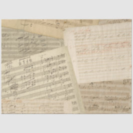 Beethoven Music Manuscript Medley Tissuepapier