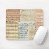 Beethoven Music Manuscripts Muismat (Met muis)