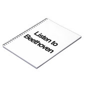 Beethoven Notitieboek (Linkerzijde)