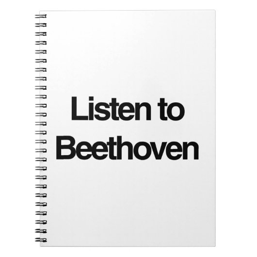 Beethoven Notitieboek (Voorkant)