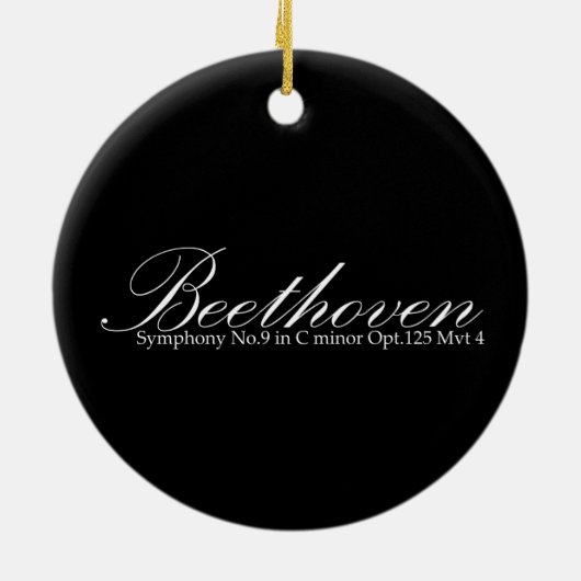 Beethoven Ornament (Achterkant)