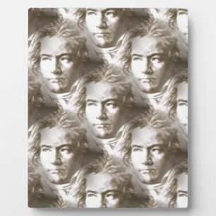 Beethoven Portrait Pattern Fotoplaat