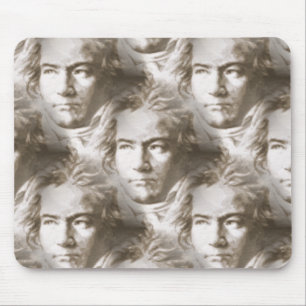 Beethoven Portrait Pattern Muismat