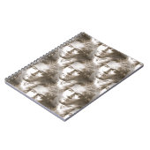 Beethoven Portrait Pattern Notitieboek (Linkerzijde)