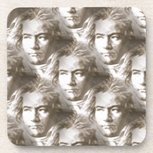Beethoven Portrait Pattern Onderzetter