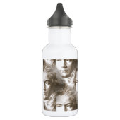 Beethoven Portrait Pattern Waterfles (Links)