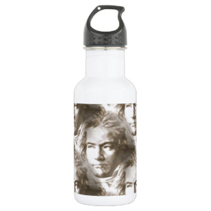 Beethoven Portrait Pattern Waterfles