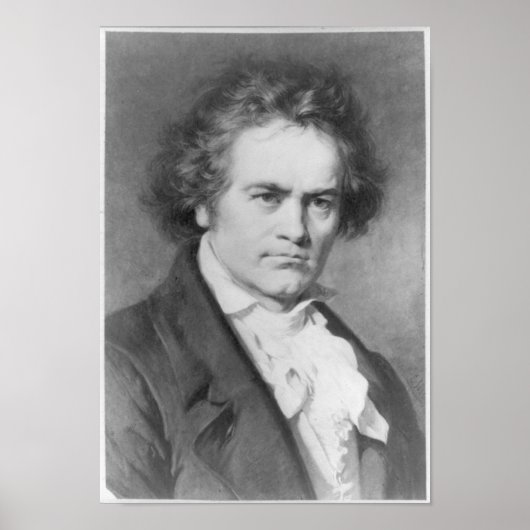 Beethoven Portrait Poster (Voorkant)