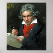 Beethoven Portrait Poster (Voorkant)