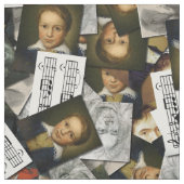 Beethoven Portraits Fabric Stof (Swatch)