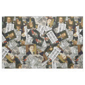 Beethoven Portraits Fabric Stof (Fat Quarter)