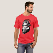 Beethoven Portret op T-shirten, -Mokken, -cadeaus T-shirt (Voorkant volledig)