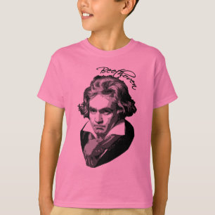 Beethoven Portret op T-shirten, -Mokken, -cadeaus T-shirt