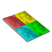 Beethoven portret op vierkantjes notitieboek (Rechterzijde)