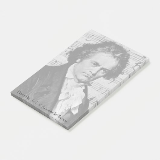 Beethoven Post-it® Notes (Schuin)