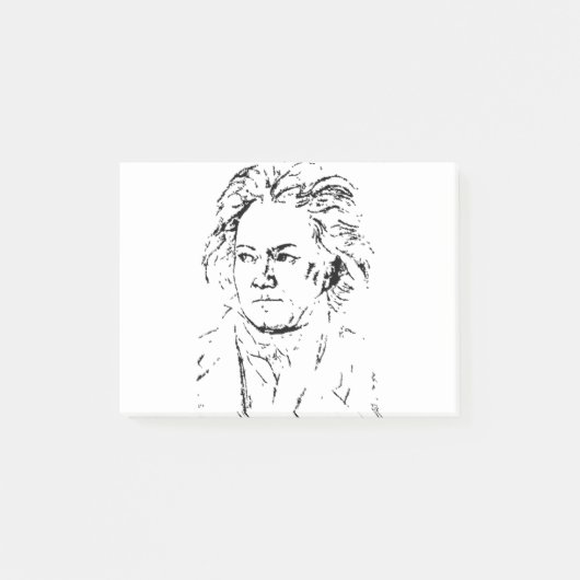 Beethoven Post-it® Notes (Voorkant)